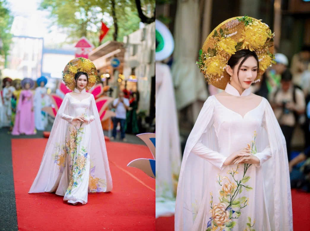 Trần Ngọc Gia Hân – Từ sinh viên Văn Lang đến  ngôi sao triển vọng của sàn diễn Việt