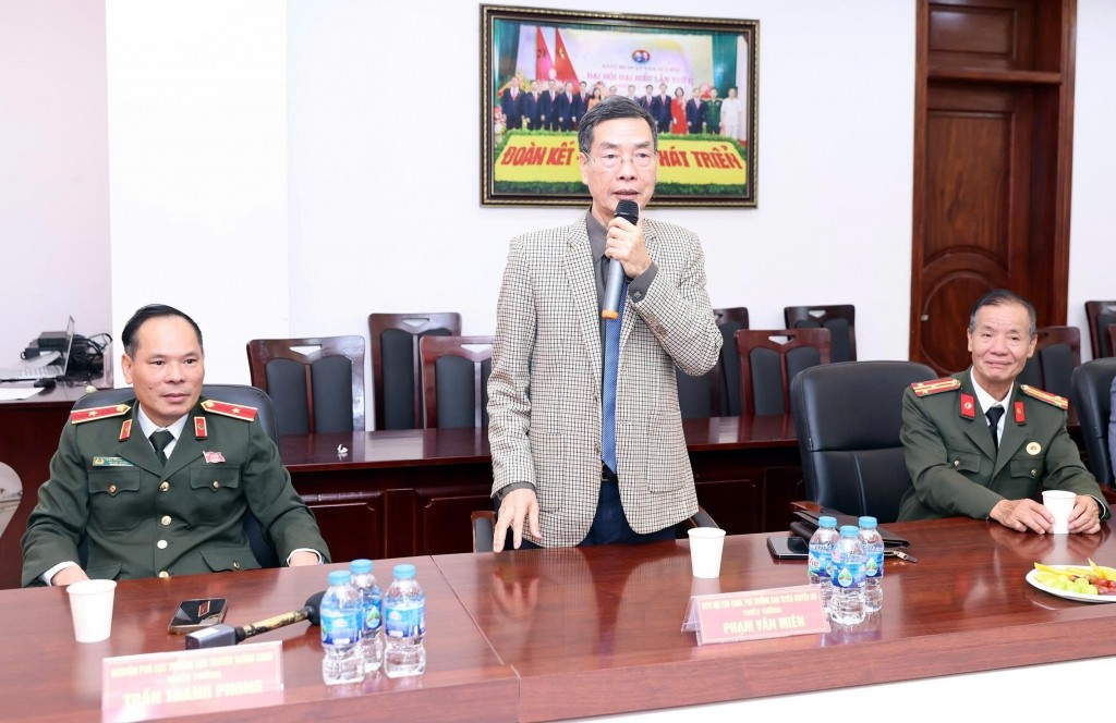 CLB Doanh nghiệp Cựu CAND Việt Nam: Kết nạp hội viên mới, lan tỏa giá trị người chiến sĩ trên mặt trận kinh tế