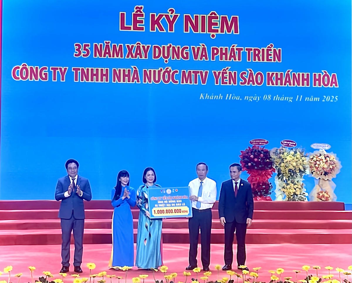 Yến sào Khánh Hòa kỷ niệm 35 năm thành lập: Khẳng định thương hiệu Quốc gia, lan tỏa giá trị nhân văn