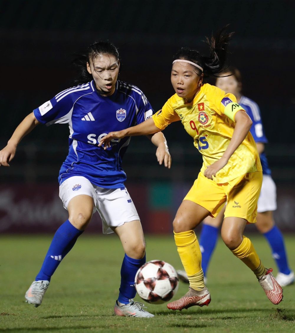 Trận đấu giữa CLB bóng đá nữ TP. Hồ Chí Minh và Lion City Sailors FC diễn ra sôi nổi, quyết liệt và hấp dẫn