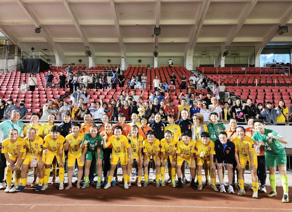 CLB bóng đá nữ TP. Hồ Chí Minh hoàn thành mục tiêu giành vé vào Tứ kết