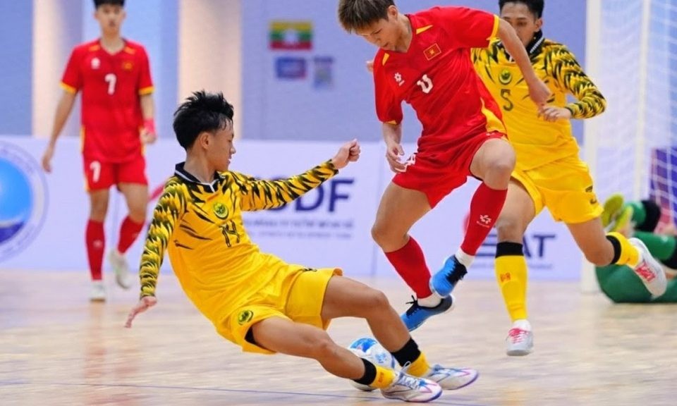 Futsal U19 Việt Nam đè bẹp Brunei 18 bàn không gỡ trong trận ra quân