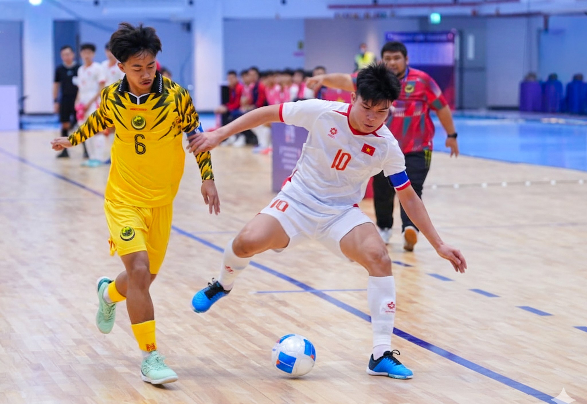 Đánh bại Brunei, Futsal U16 Việt Nam sẽ thi đấu trận tranh hạng Ba giải vô địch Futsal U16 Đông Nam Á 2025