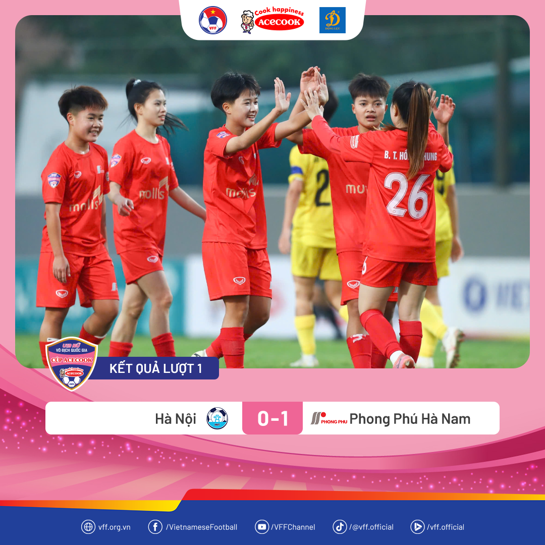 U19 nữ Phong Phú Hà Nam giành trọn 3 điểm trong trận khai mạc