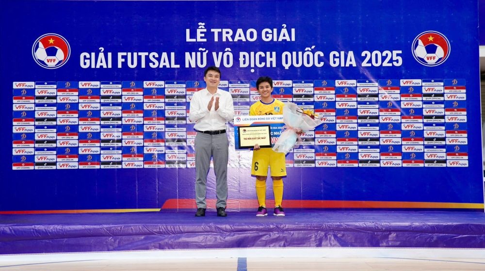 Thủ môn xuất sắc nhất giải: Ngô Nguyễn Thùy Linh, Thái Sơn Nam TP. Hồ Chí Minh