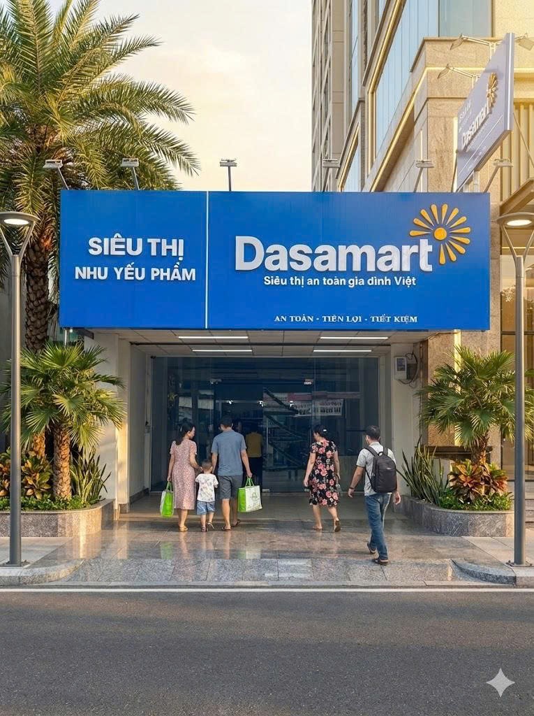 Dasamart: Mô hình bán lẻ nhu yếu phẩm trong chiến lược phát triển kinh tế xanh