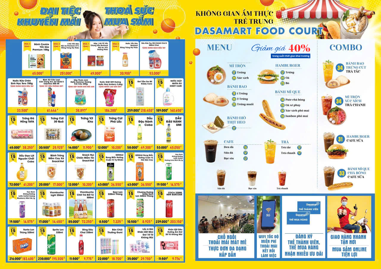 Dasamart: Mô hình bán lẻ nhu yếu phẩm trong chiến lược phát triển kinh tế xanh