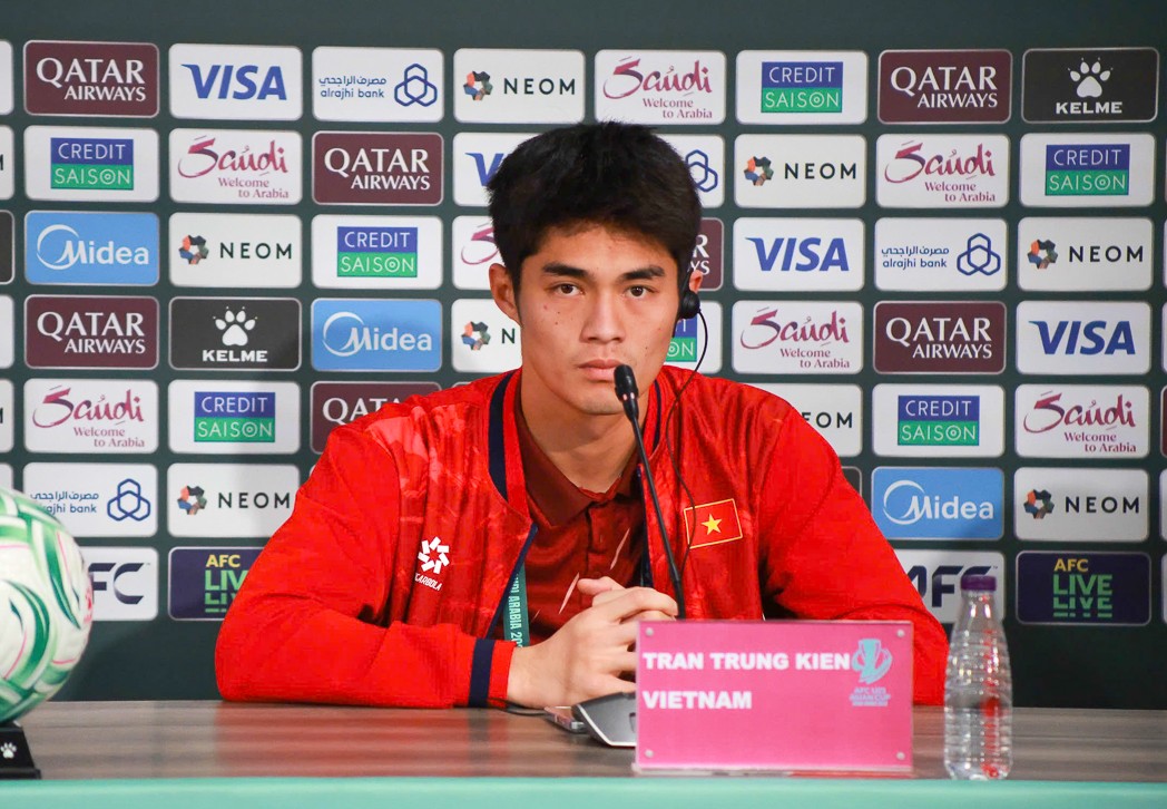 Thủ môn U23 Việt Nam Trần Trung Kiên