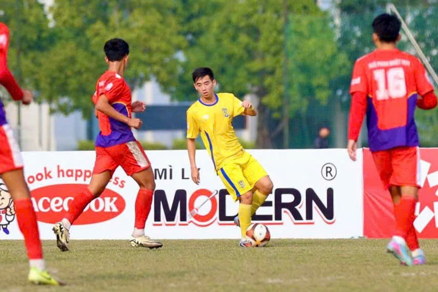 U19 Sông Lam Nghệ An thắng đậm U19 Đồng Tháp