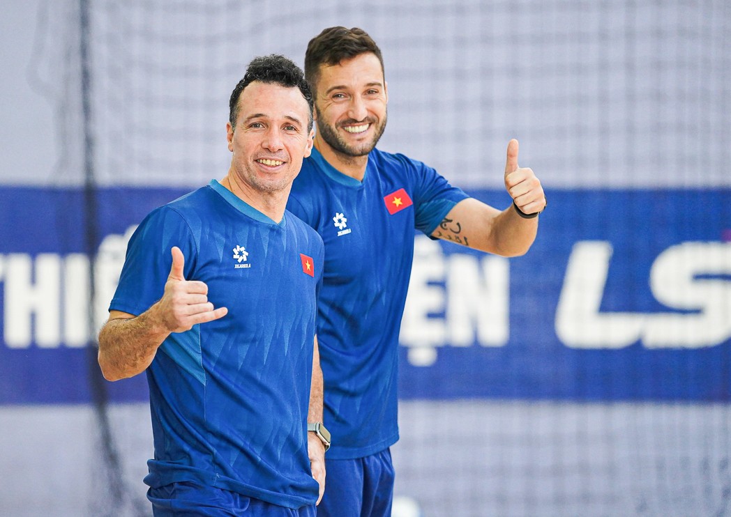 HLV trưởng đội tuyển futsal Việt Nam Diego Giustozzi