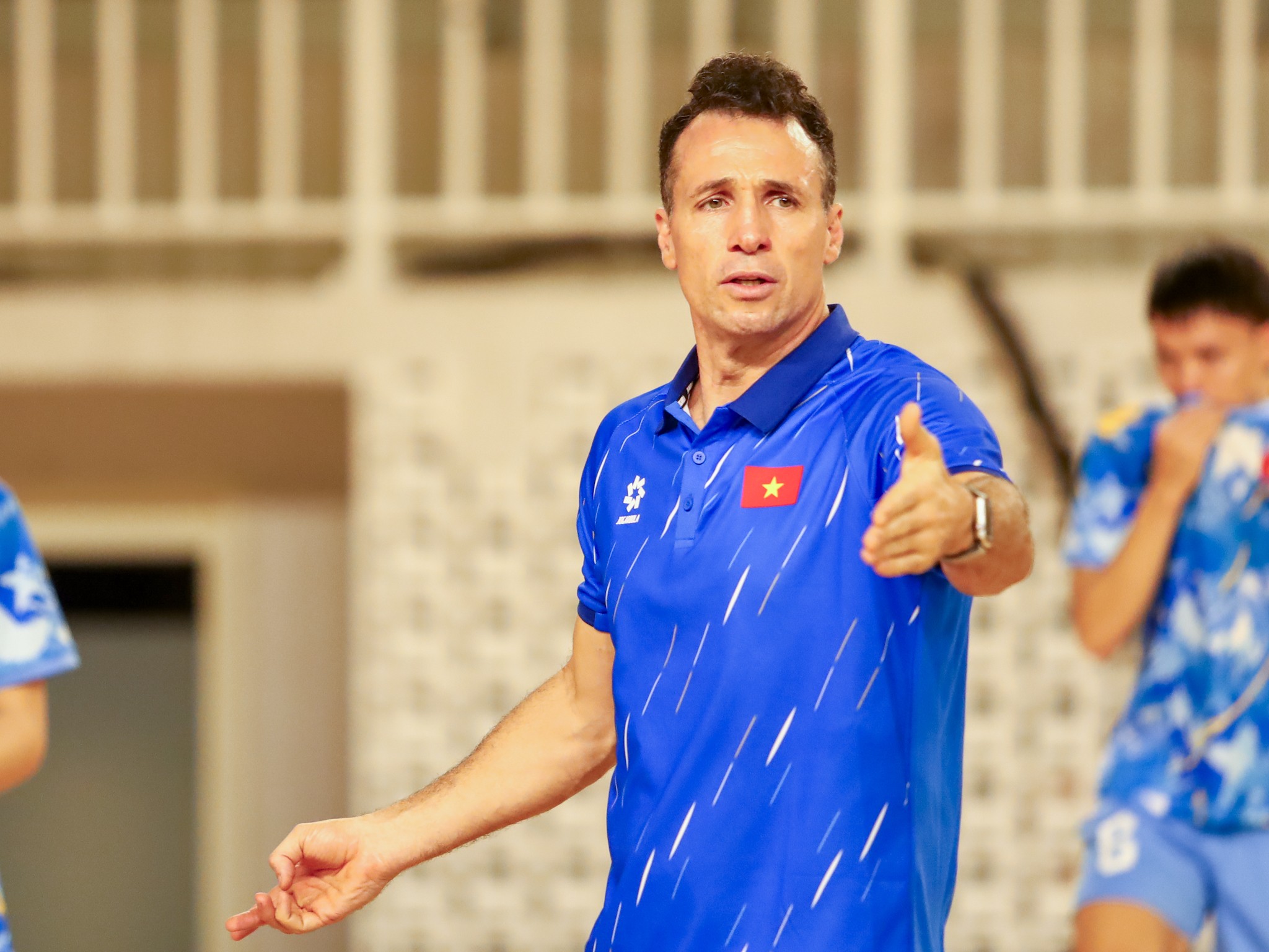 HLV trưởng đội tuyển futsal Việt Nam Diego Giustozzi