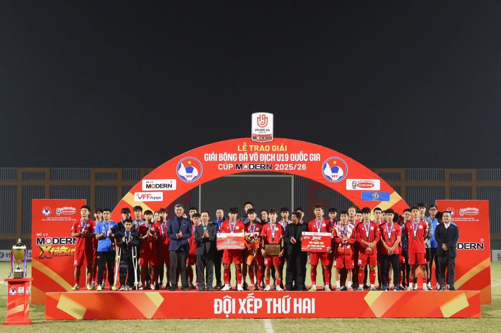 Đội Á quân: U19 PVF-CAND