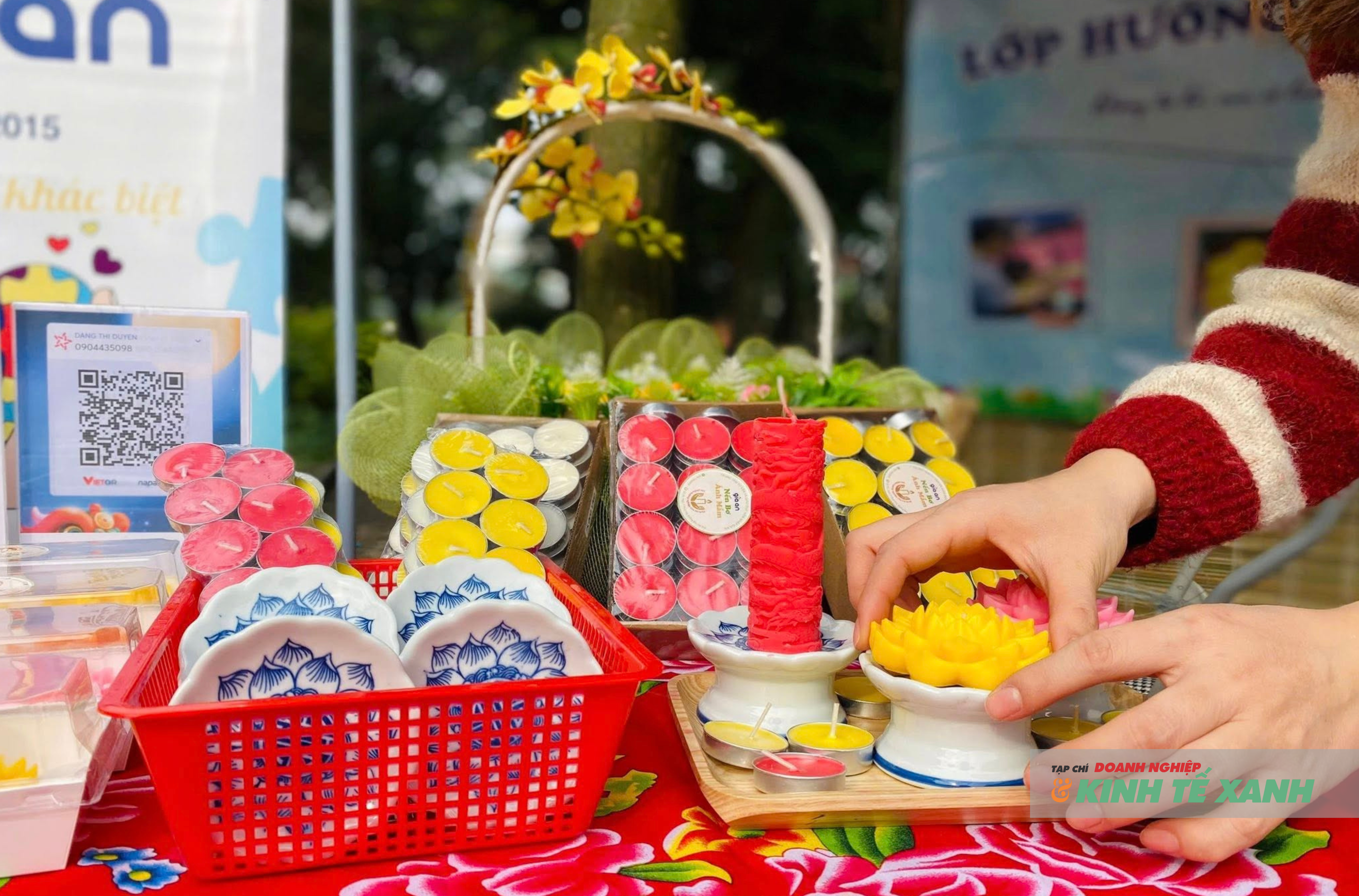 Các sản phẩm tiêu dùng xanh, thân thiện với môi trường thu hút sự quan tâm của người dân Thủ đô.