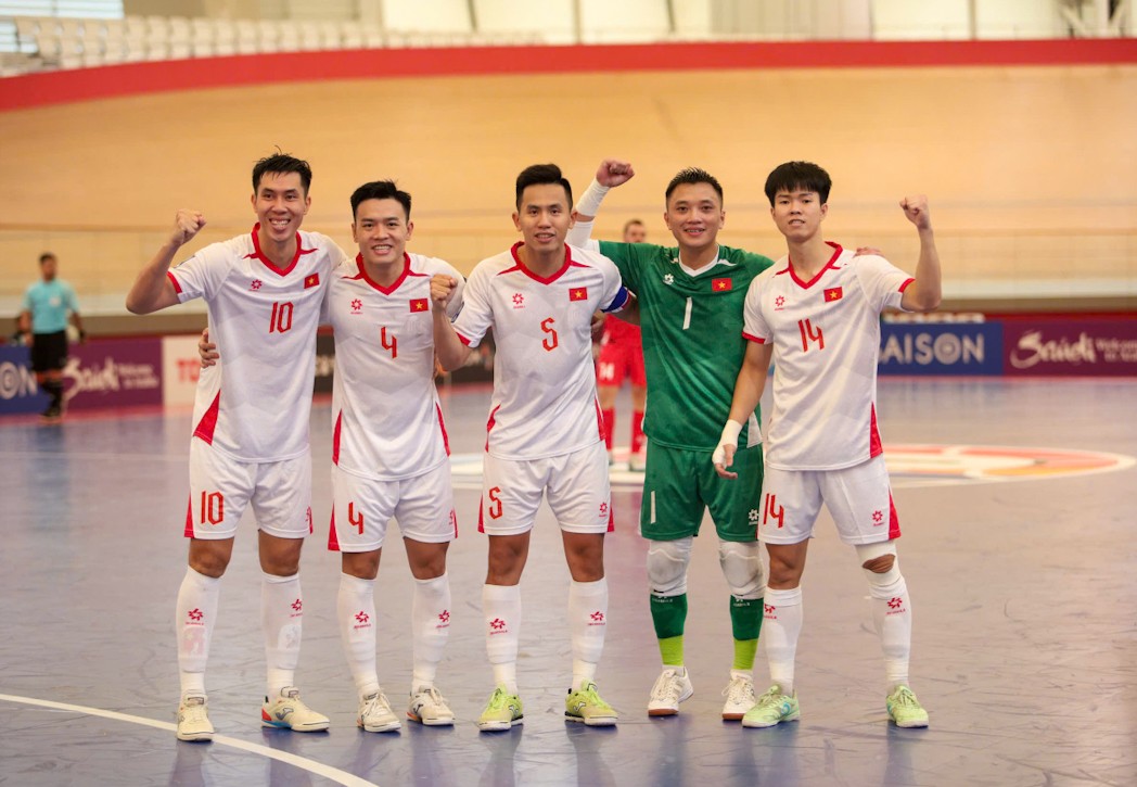 Đội tuyển futsal Việt Nam thắng trận thứ hai liên tiếp