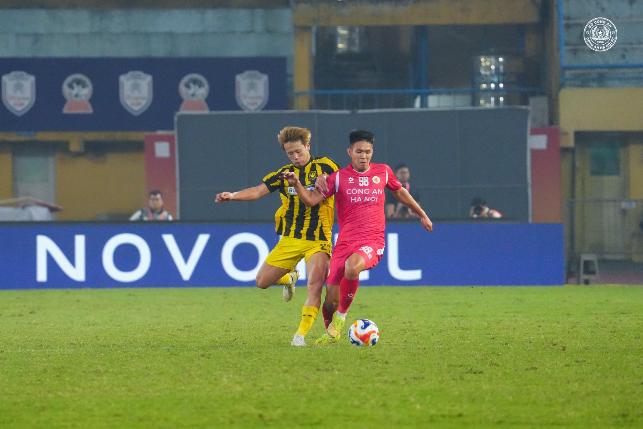 Trận đấu giữa Công an Hà Nội FC và Tampines Rovers FC diễn ra sôi nổi và hấp dẫn