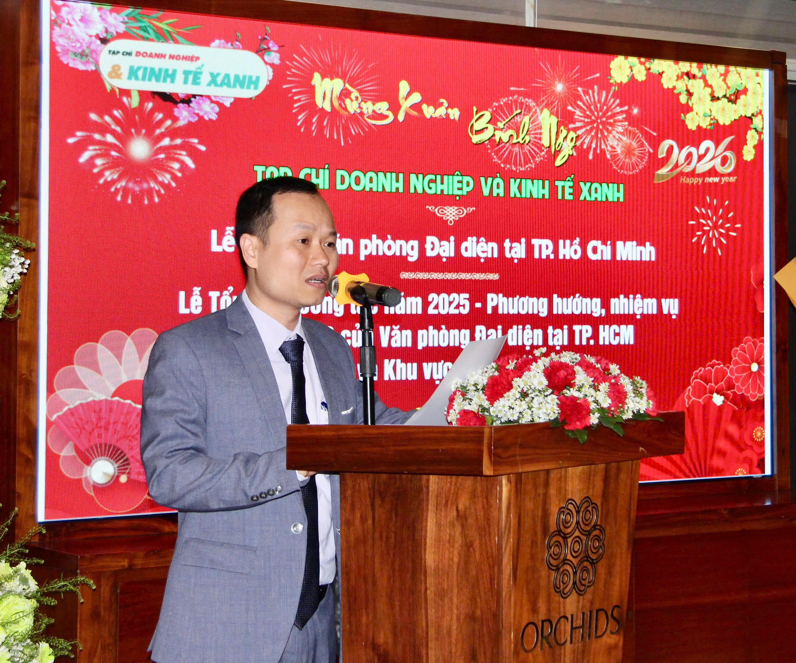 Ths. Nguyễn Mạnh Thắng - Tổng Biên tập phụ trách Tạp chí Doanh nghiệp và Kinh tế xanh