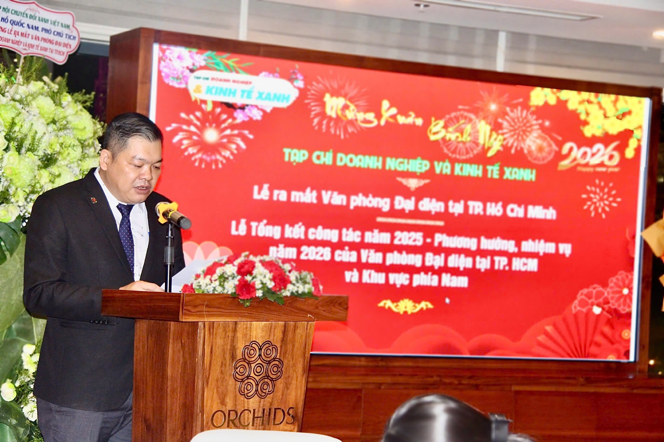 ông Nguyễn Văn Lập - Trưởng Văn phòng đại diện Tạp chí Doanh nghiệp và Kinh tế xanh