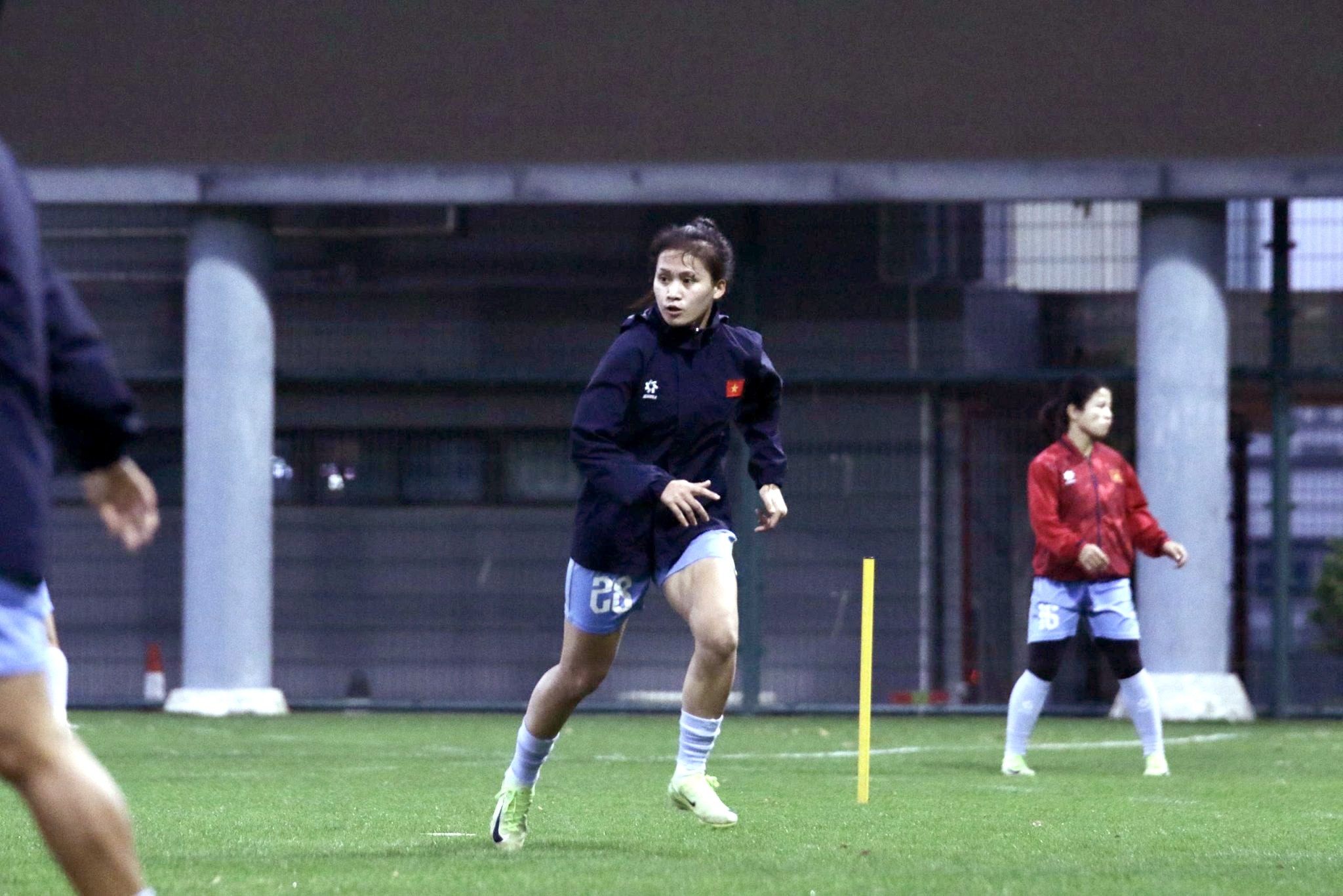 Các cầu thủ nữ trẻ Việt Nam luôn khát khao học hỏi và thể hiện năng lực bản thân