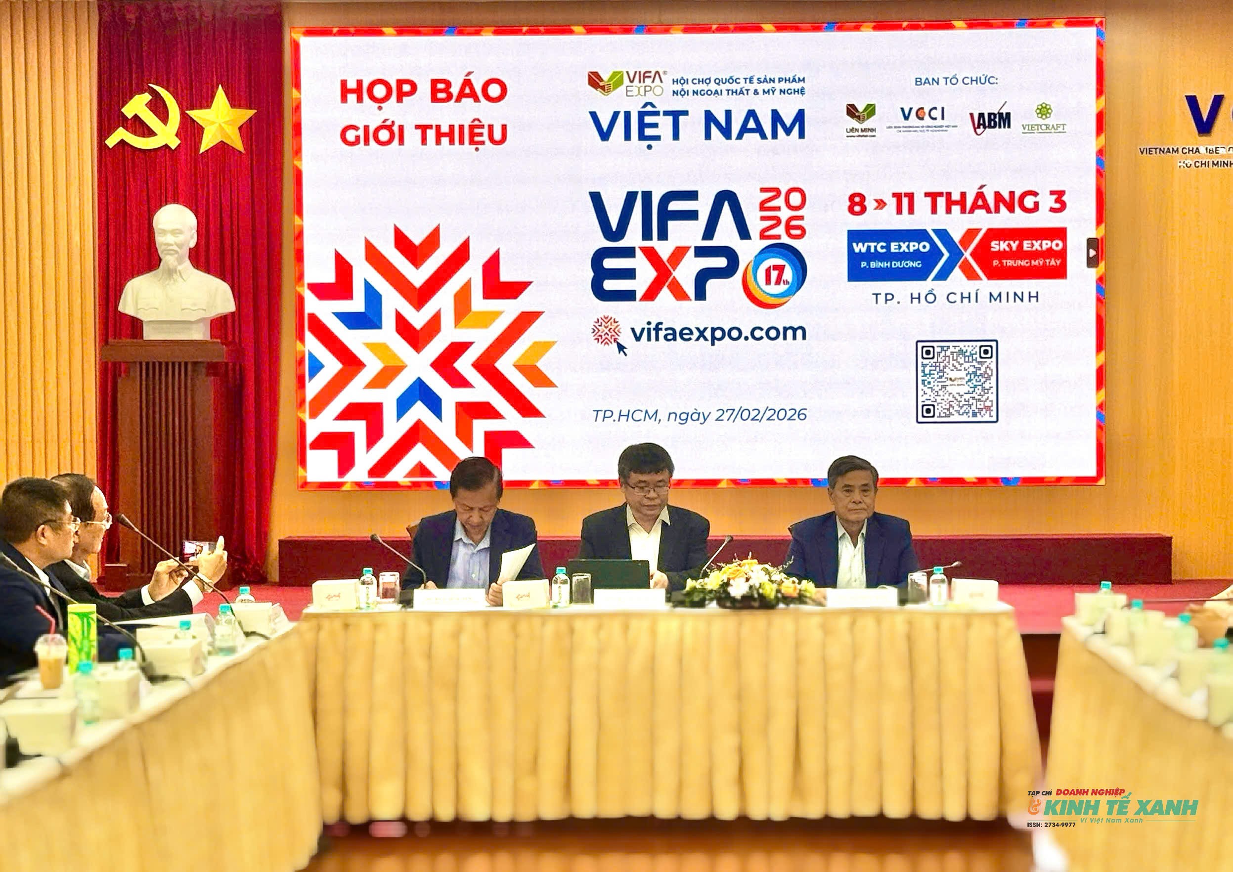 VIFA EXPO 2026 lần thứ 17, sẽ diễn ra từ ngày 8 đến 11/3/2026 tại Trung tâm Triển lãm SKY EXPO Việt Nam (TP.HCM) và WTC EXPO (Bình Dương).