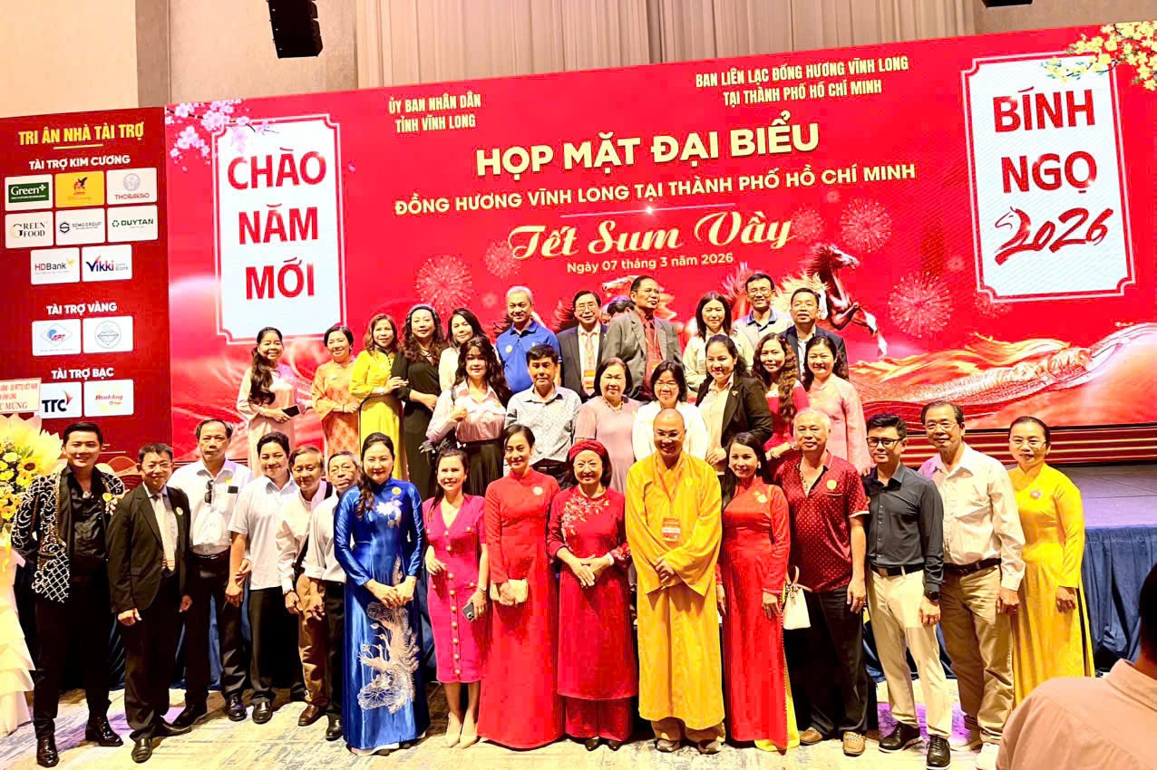 Họp mặt đồng hương Vĩnh Long tại TP.HCM: Gắn kết nghĩa tình, chung tay vì sự phát triển quê hương