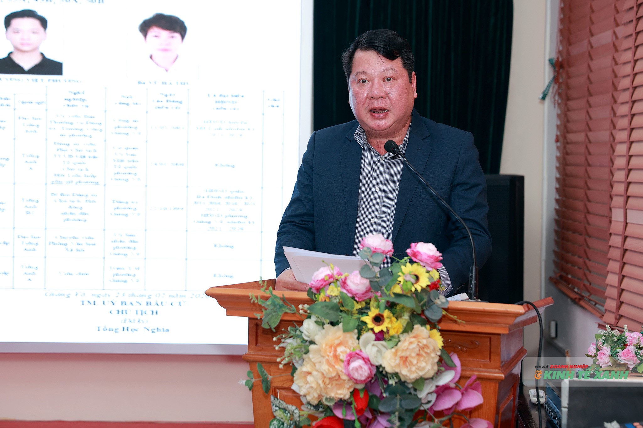 Ông Tống Học Nghĩa - Bí thư Đảng ủy, Chủ tịch HĐND phường Giảng Võ.