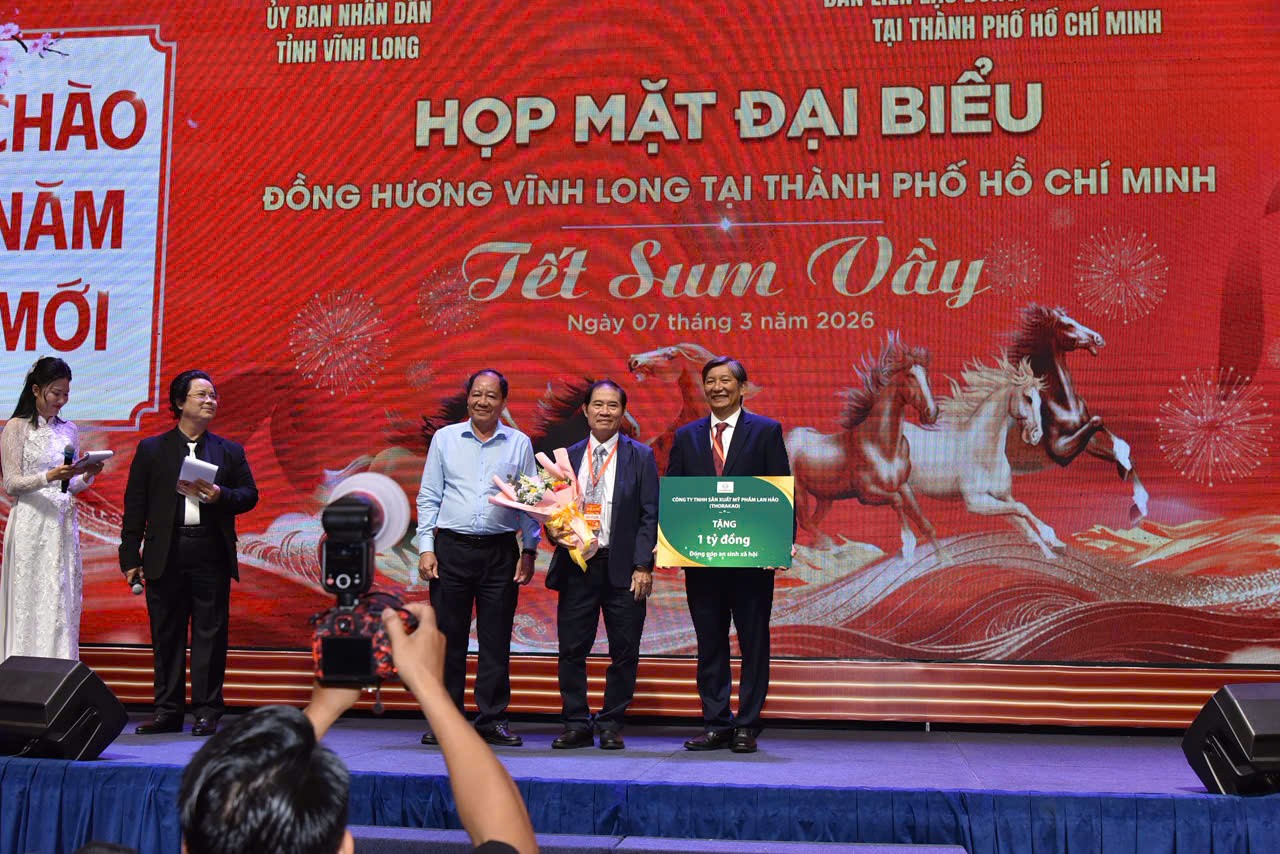 Họp mặt đồng hương Vĩnh Long tại TP.HCM: Gắn kết nghĩa tình, chung tay vì sự phát triển quê hương