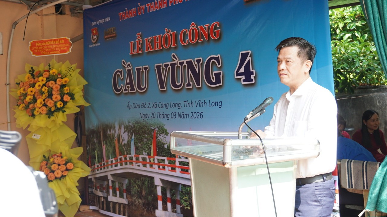 Khởi công Cầu Vùng 4 tại Vĩnh Long, tăng cường kết nối giao thông vùng