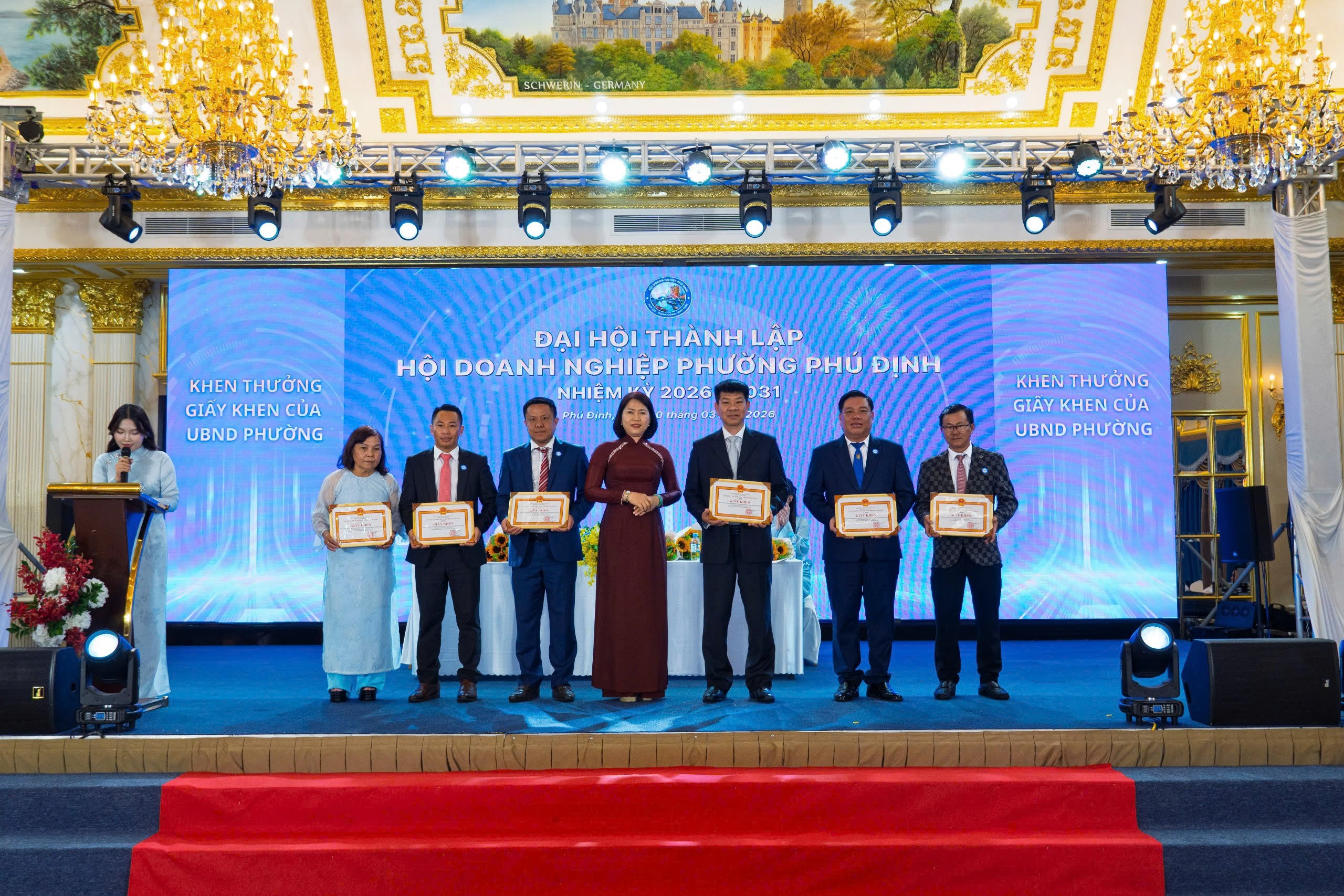 Thành lập Hội Doanh nghiệp phường Phú Định, thúc đẩy liên kết kinh tế bền vững