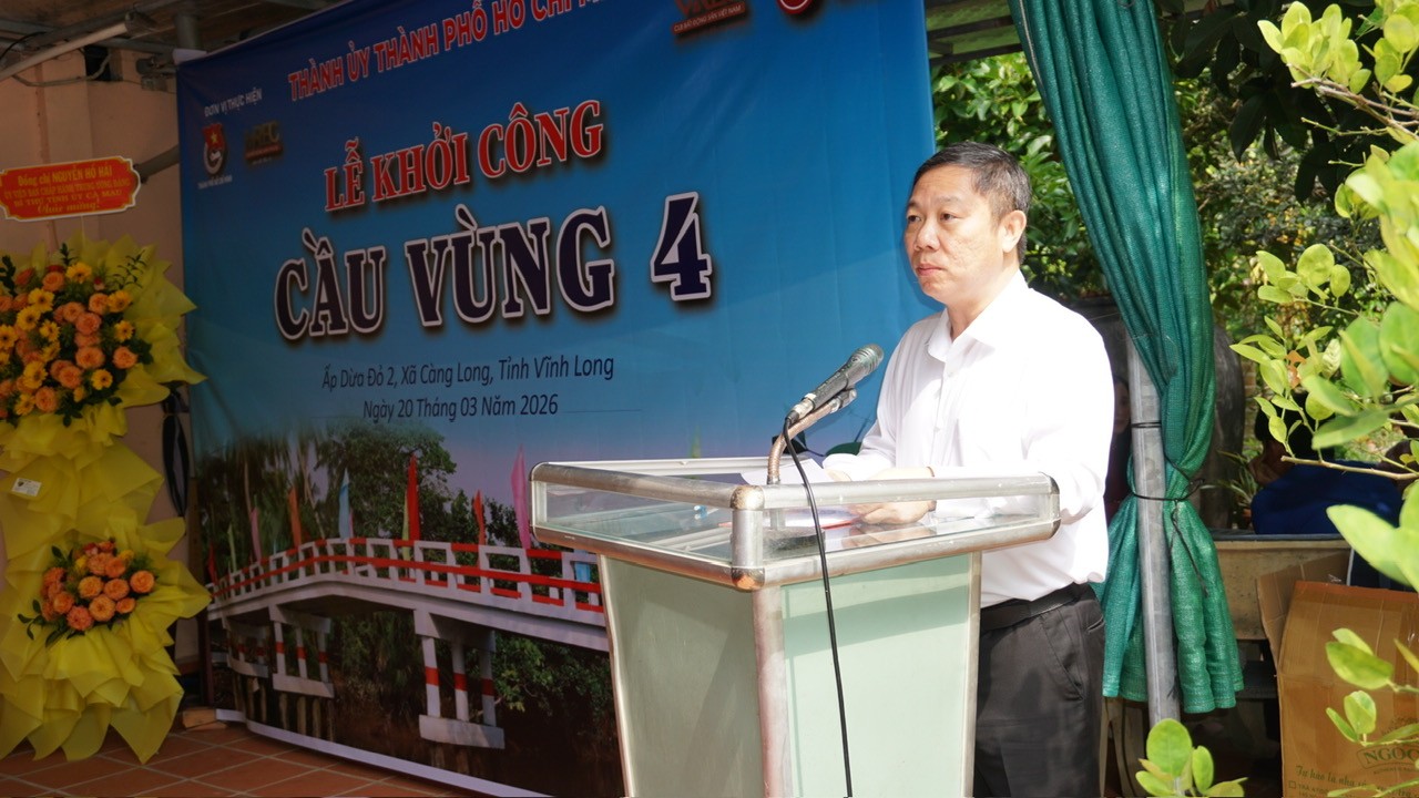 Khởi công Cầu Vùng 4 tại Vĩnh Long, tăng cường kết nối giao thông vùng