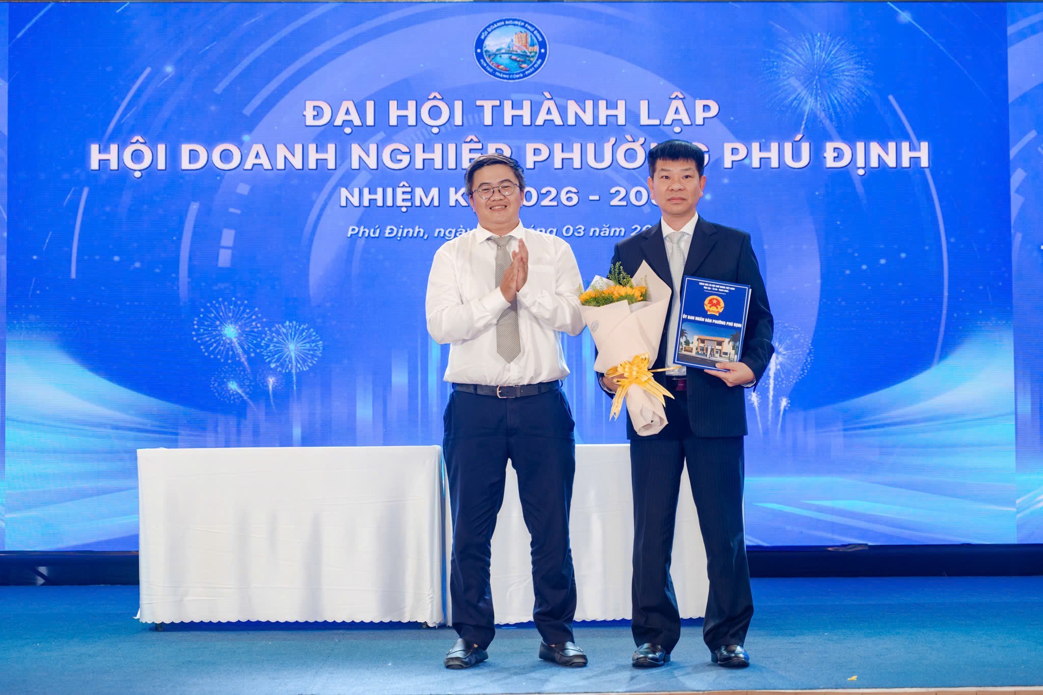 Thành lập Hội Doanh nghiệp phường Phú Định, thúc đẩy liên kết kinh tế bền vững