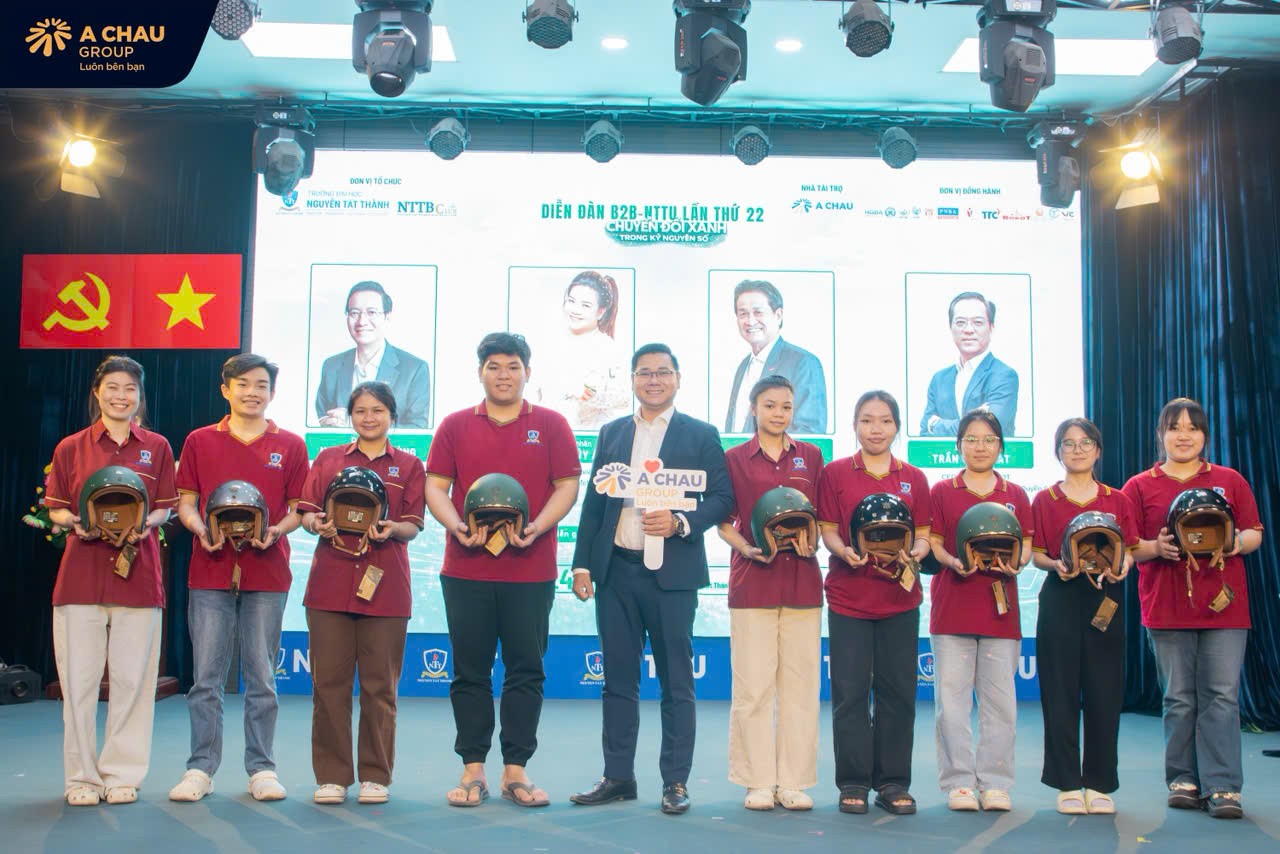 Á Châu Group ký kết hợp tác chiến lược với Trường Đại học Nguyễn Tất Thành tại Diễn đàn B2B 2026