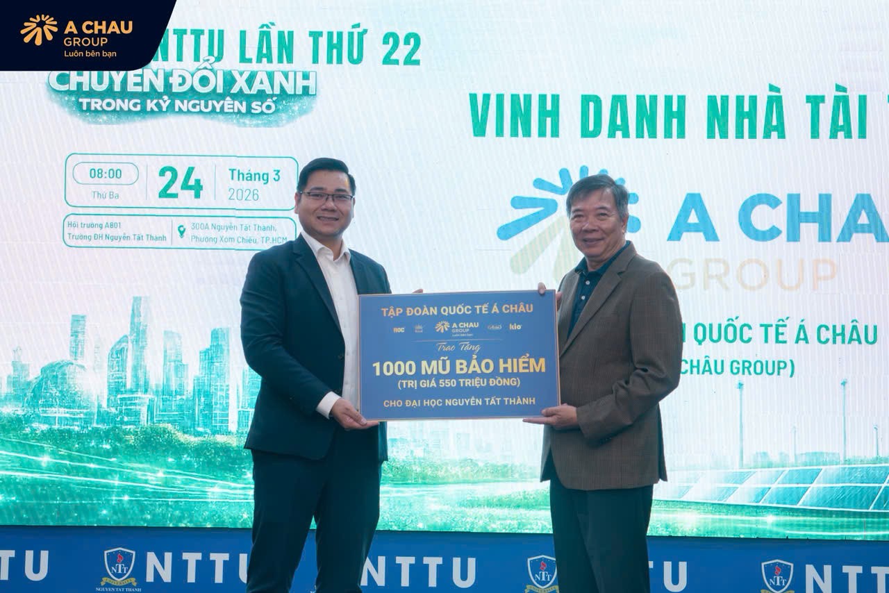 Á Châu Group ký kết hợp tác chiến lược với Trường Đại học Nguyễn Tất Thành tại Diễn đàn B2B 2026