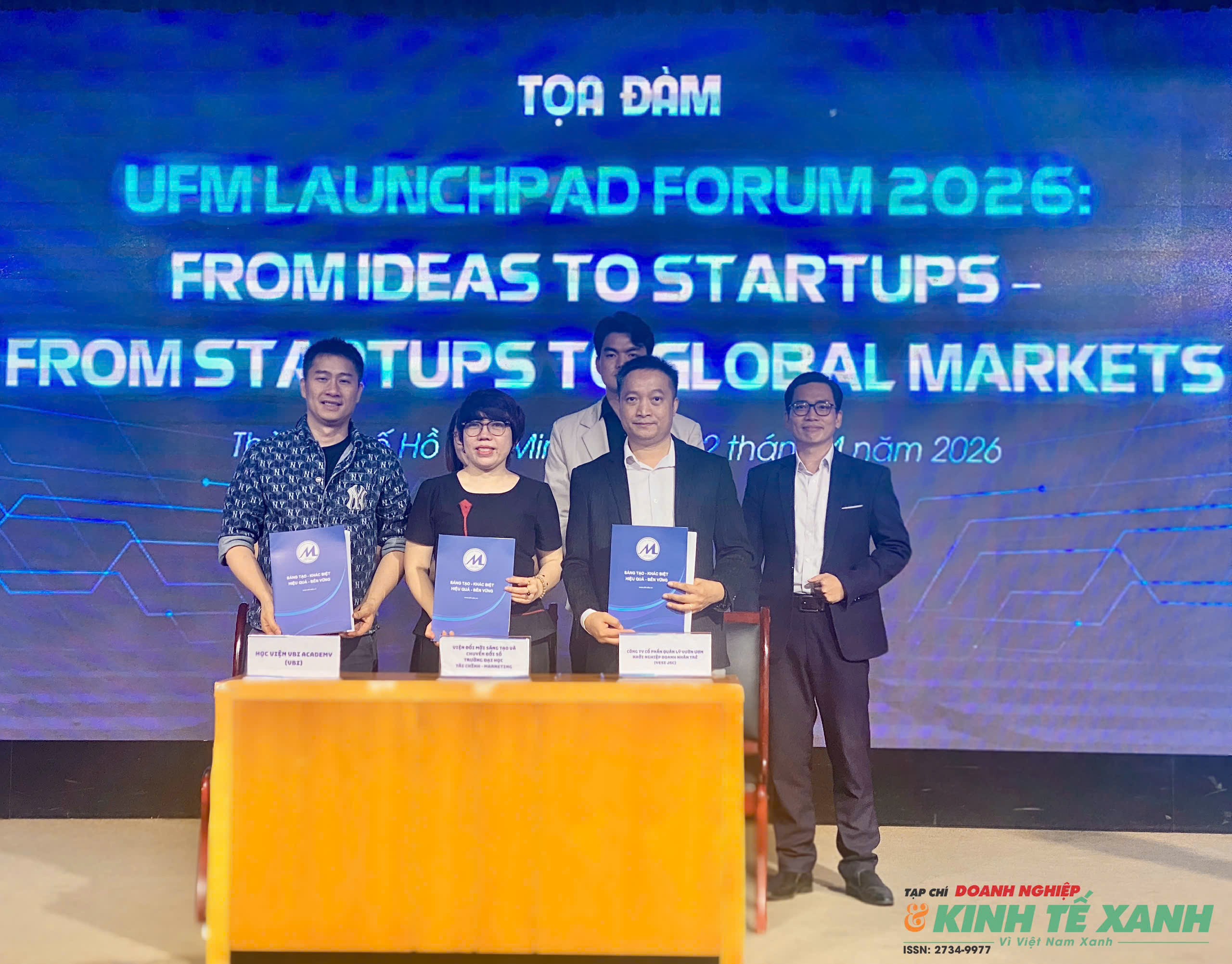 YESI đã tiến hành ký kết MOU với Innovation Hub về hợp tác khởi nghiệp. Trong đó, nội dung quan trọng được thông qua là xây dựng Trung tâm Khởi nghiệp & Đổi mới sáng tạo UFM; Chương trình Ươm tạo Startup (Bao gồm các giai đoạn tiền ươm tạo, ươm tạo và tăng tốc, hỗ trợ hoàn thiện sản phẩm và gọi vốn); Đào tạo & Phát triển nhân lực; Kết nối & Truyền thông.