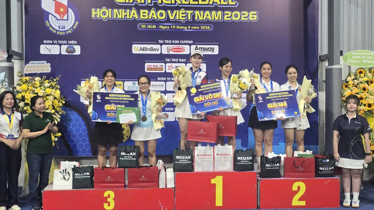 Giải Pickleball Hội Nhà báo Việt Nam 2026: Sân chơi thể thao gắn kết báo chí – doanh nghiệp – xã hội