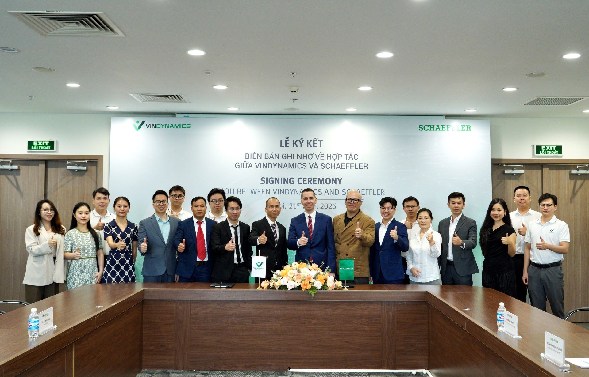 Sự hợp tác giữa VinDynamics và Schaeffler được kỳ vọng sẽ tạo ra những bước tiến mới mang tính đột phá trong lĩnh vực robot hình người.