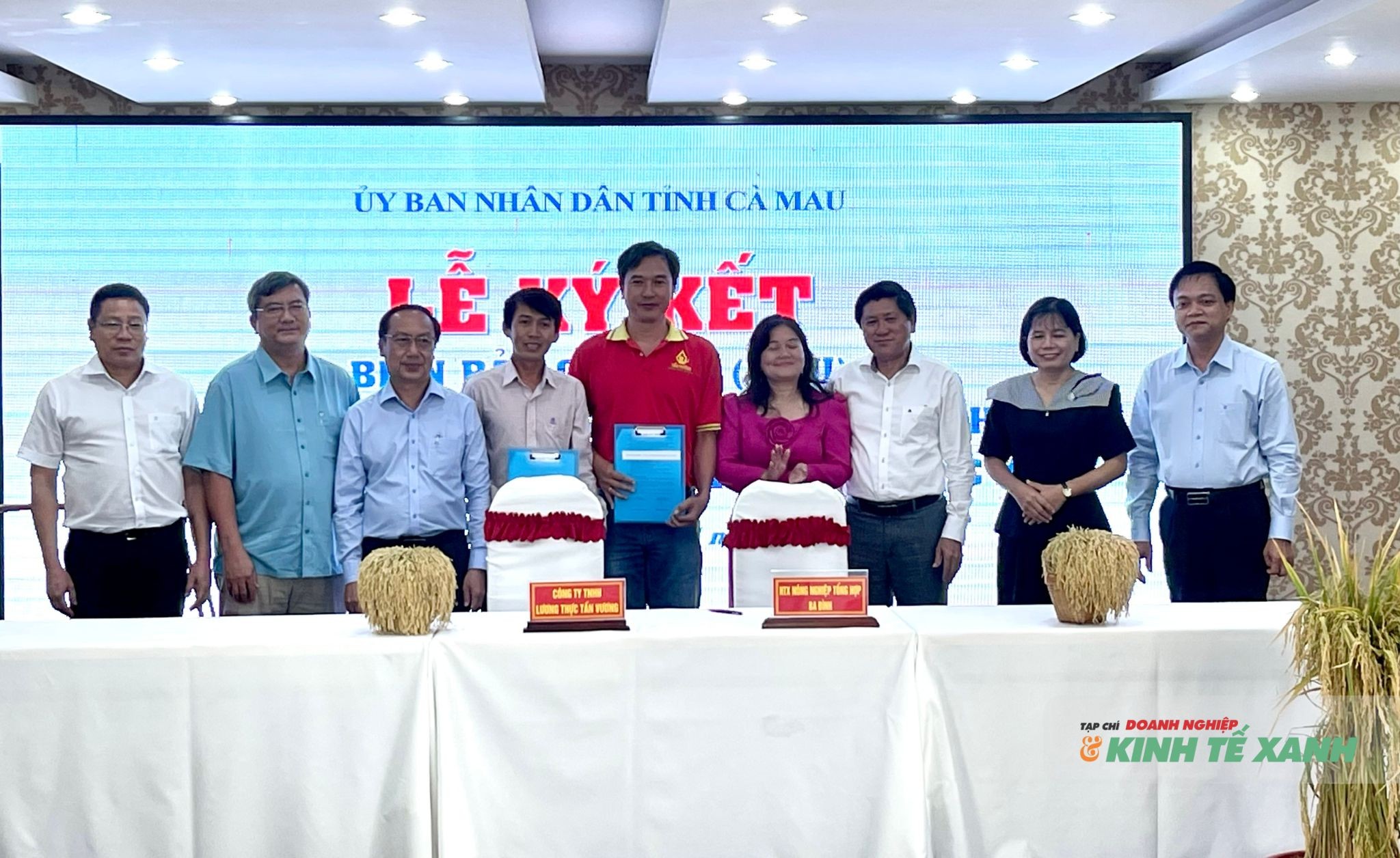 Doanh nghiệp – động lực nâng tầm thương hiệu “gạo Cà Mau” trong kỷ nguyên nông nghiệp xanh