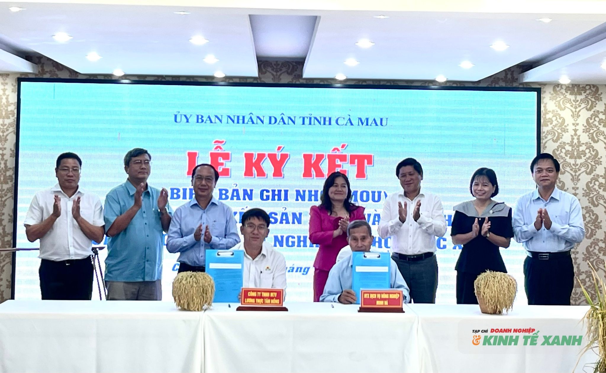 Doanh nghiệp – động lực nâng tầm thương hiệu “gạo Cà Mau” trong kỷ nguyên nông nghiệp xanh