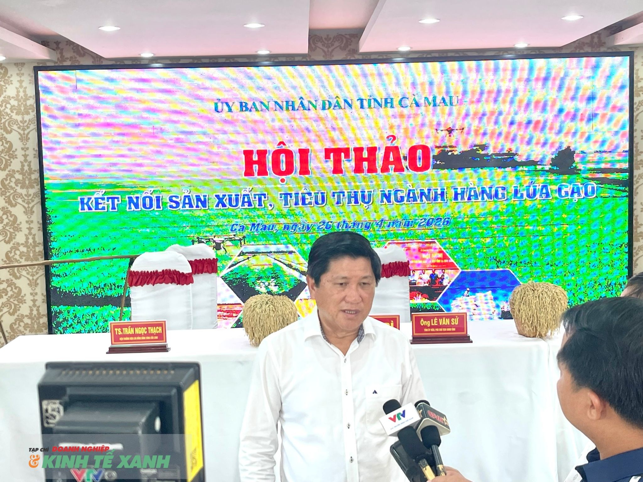 Nông nghiệp xanh mở lối cho thương hiệu gạo Cà Mau vươn ra thị trường quốc tế