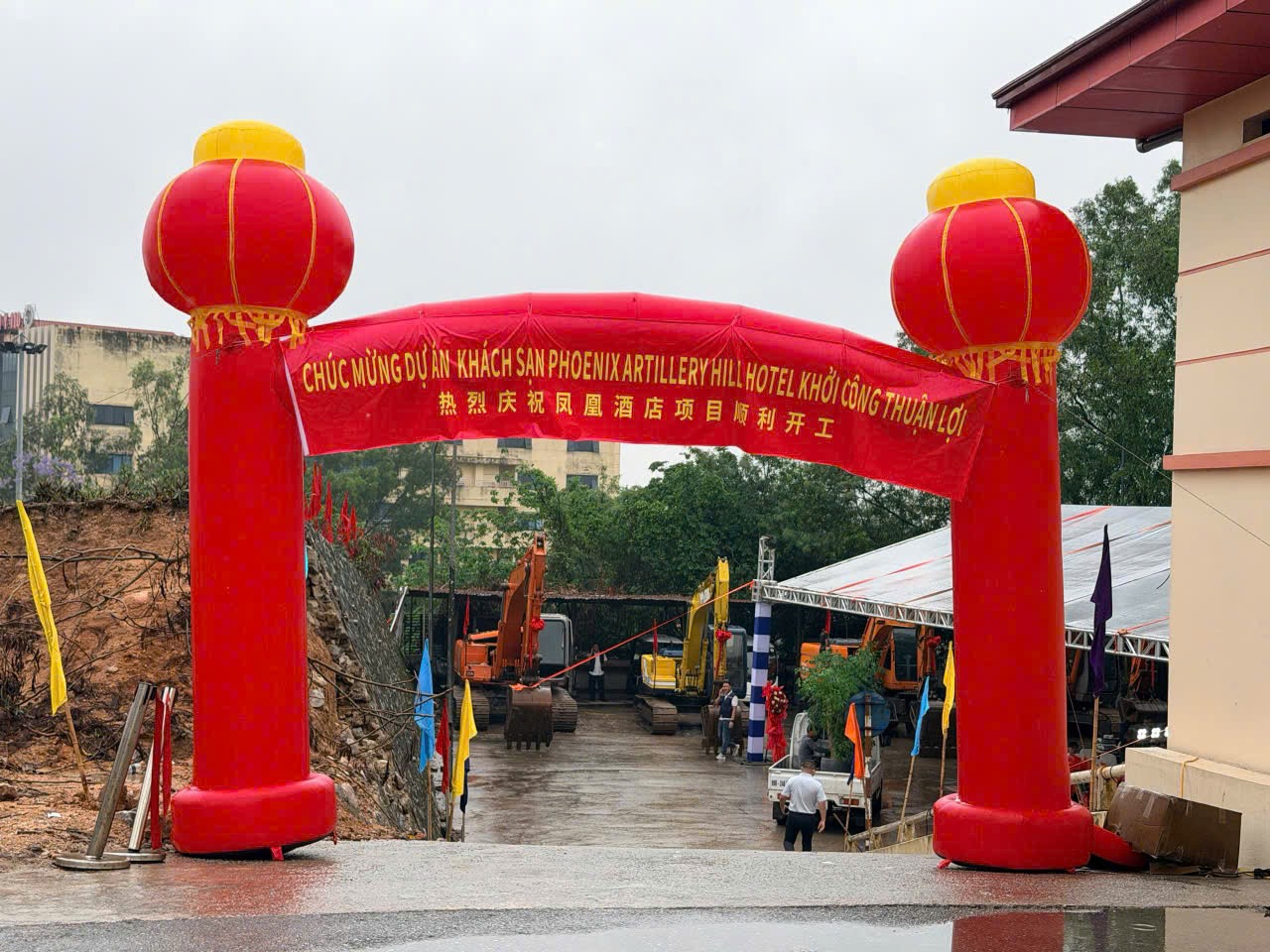 Bắc Ninh khởi công khách sạn 5 sao hơn 508 tỷ đồng tại “Đồi Pháo Thủ”