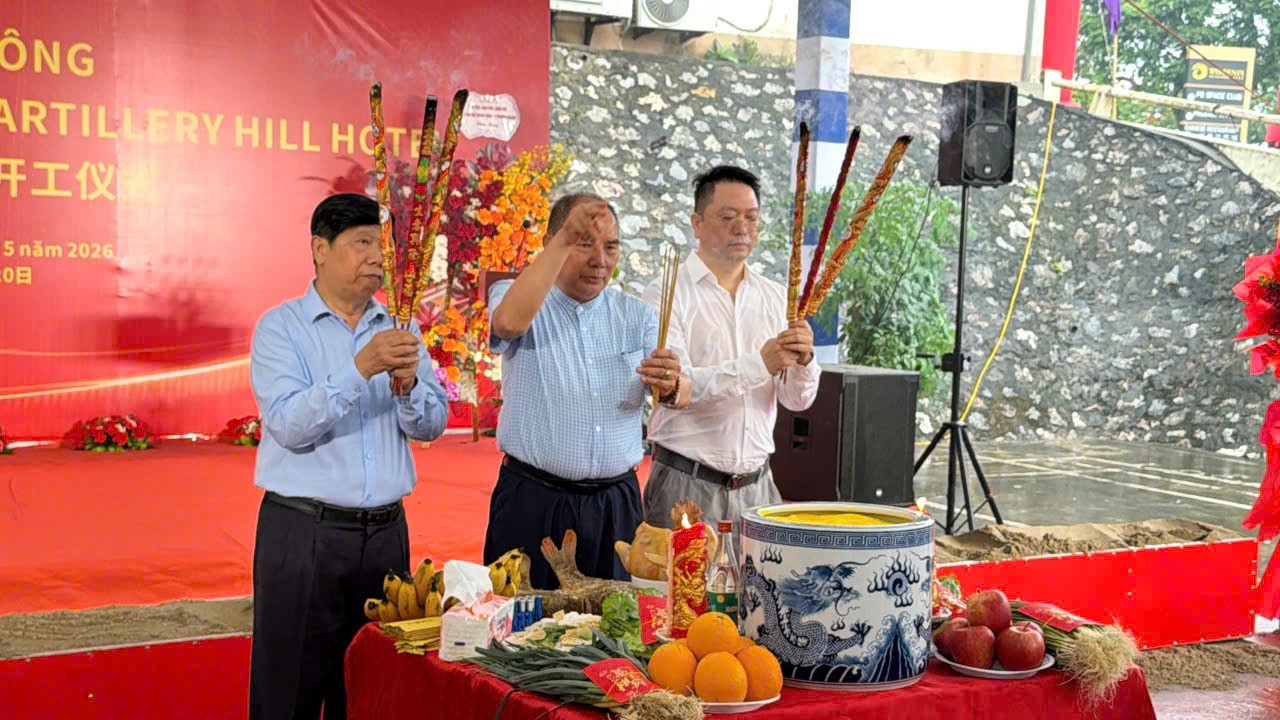 Bắc Ninh khởi công khách sạn 5 sao hơn 508 tỷ đồng tại “Đồi Pháo Thủ”