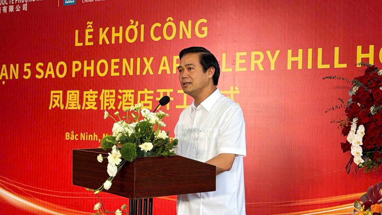 Bắc Ninh khởi công khách sạn 5 sao hơn 508 tỷ đồng tại “Đồi Pháo Thủ”