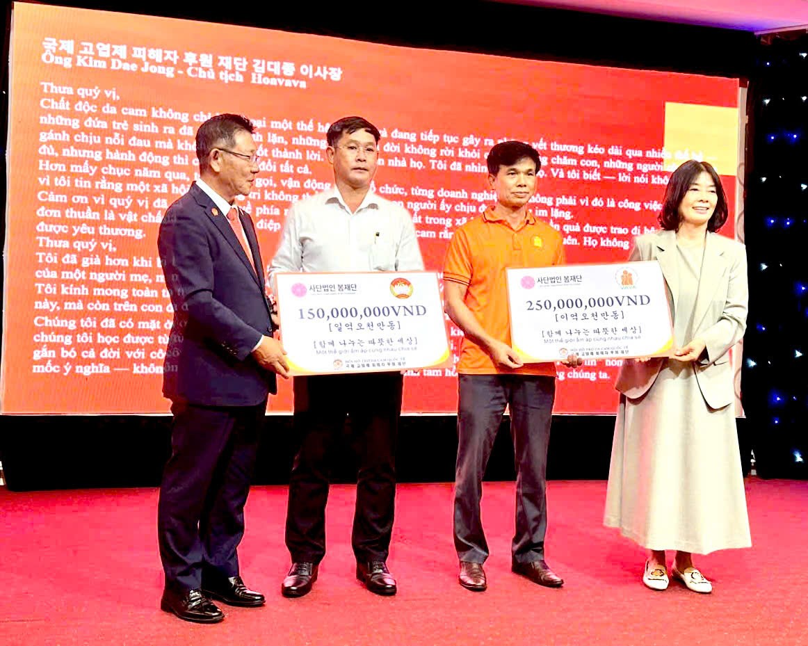 Việt Nam – Hàn Quốc: Chung tay xoa dịu nỗi đau chất độc da cam qua chương trình “Sưởi ấm những trái tim”