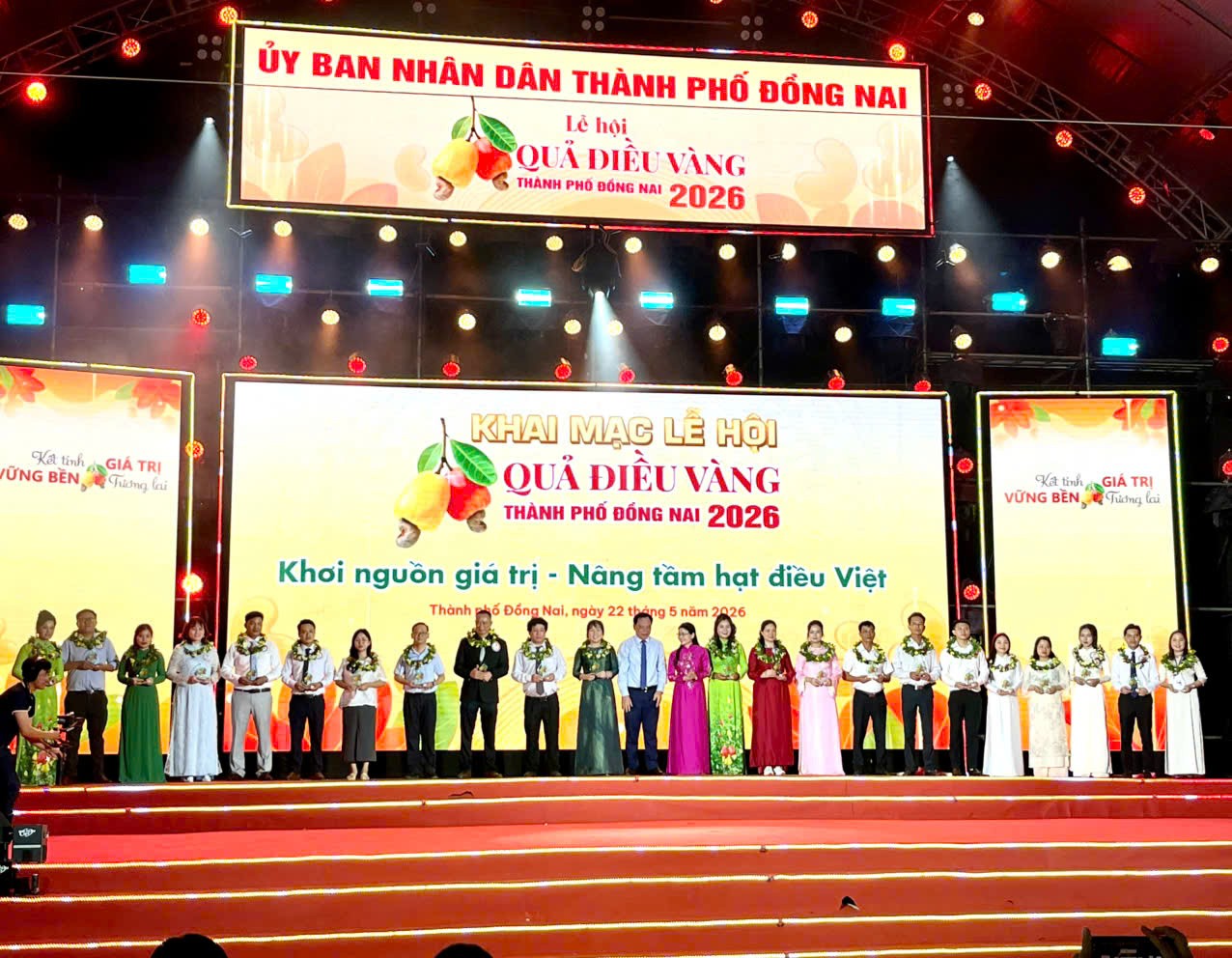 Đồng Nai nâng tầm thương hiệu điều Việt qua Lễ hội Quả Điều Vàng 2026