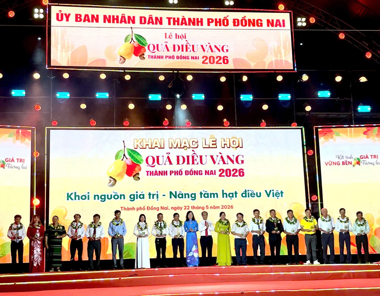 Đồng Nai nâng tầm thương hiệu điều Việt qua Lễ hội Quả Điều Vàng 2026