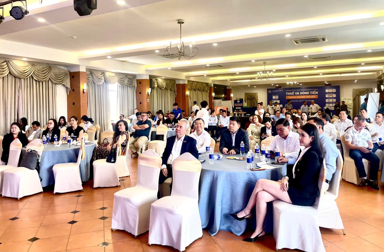 Cafe Doanh nhân DTE lần II: Giải bài toán thuế, dòng tiền và huy động vốn cho doanh nghiệp