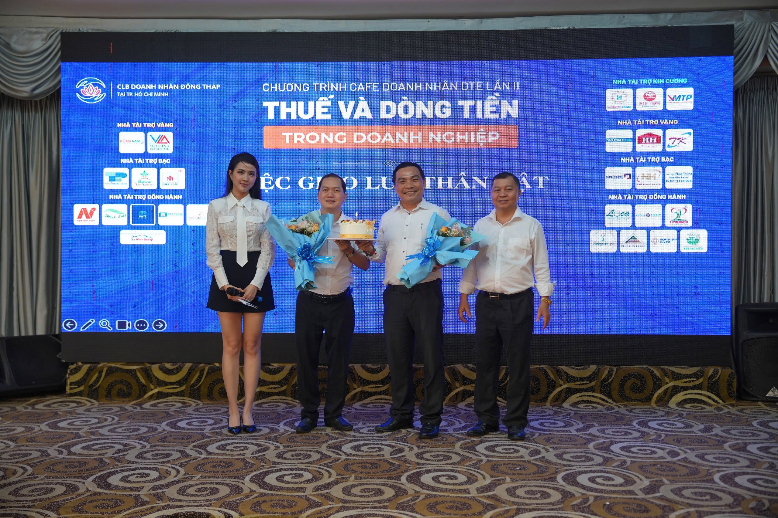 Cafe Doanh nhân DTE lần II: Giải bài toán thuế, dòng tiền và huy động vốn cho doanh nghiệp