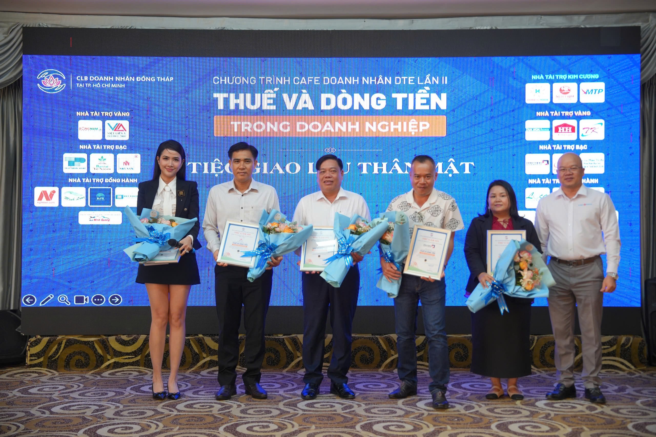 Cafe Doanh nhân DTE lần II: Giải bài toán thuế, dòng tiền và huy động vốn cho doanh nghiệp