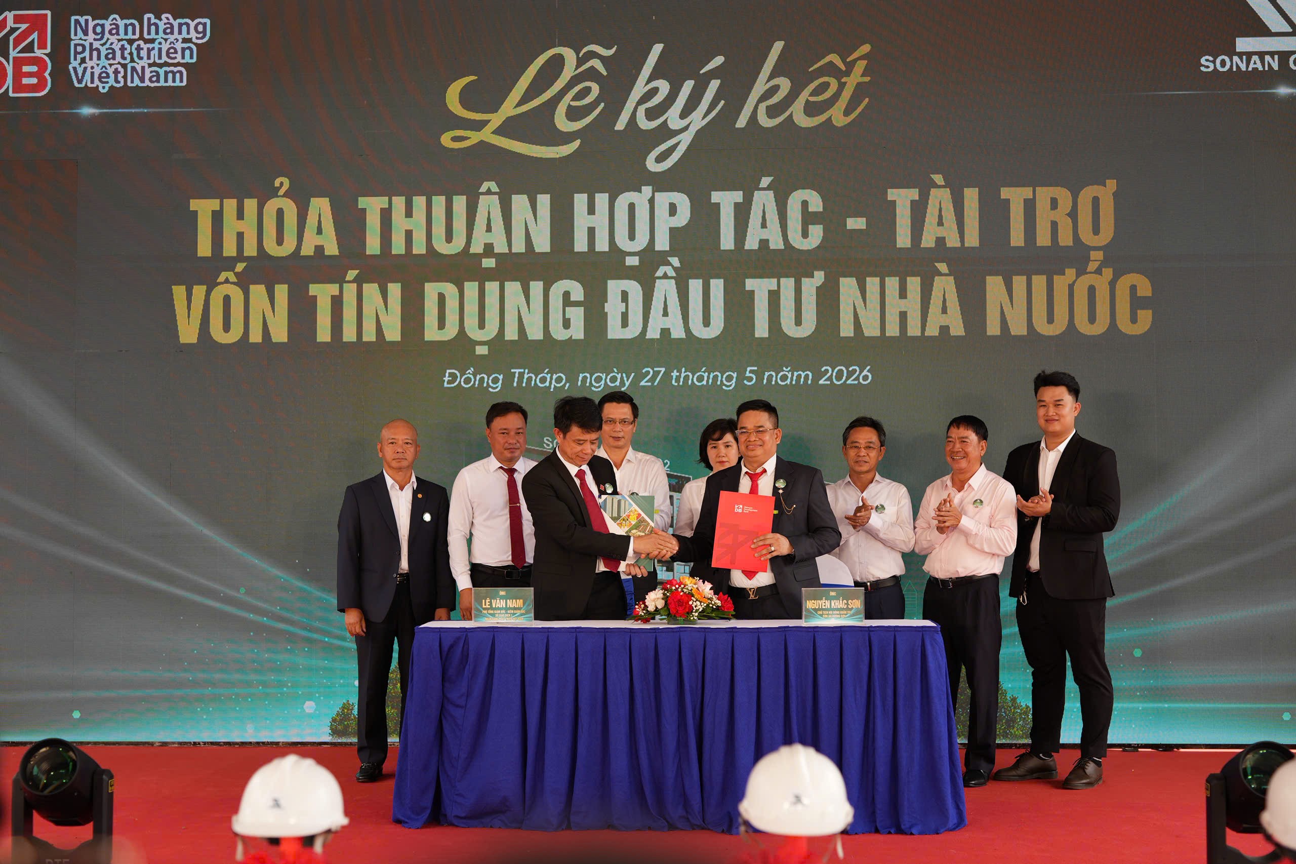 Đồng Tháp: Khởi công dự án nhà ở xã hội 357 tỷ đồng tại phường Sơn Qui.