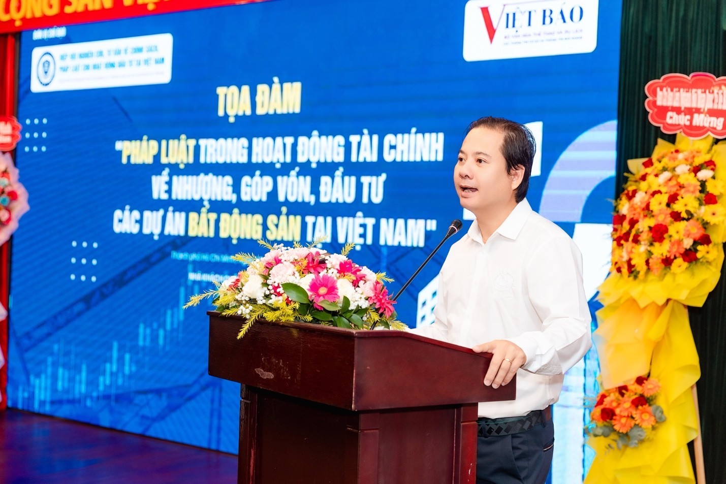 Ông Trần Sơn Vũ, Chủ tịch Hiệp hội Nghiên cứu, Tư vấn về Chính sách, pháp luật cho hoạt động đầu tư tại Việt Nam