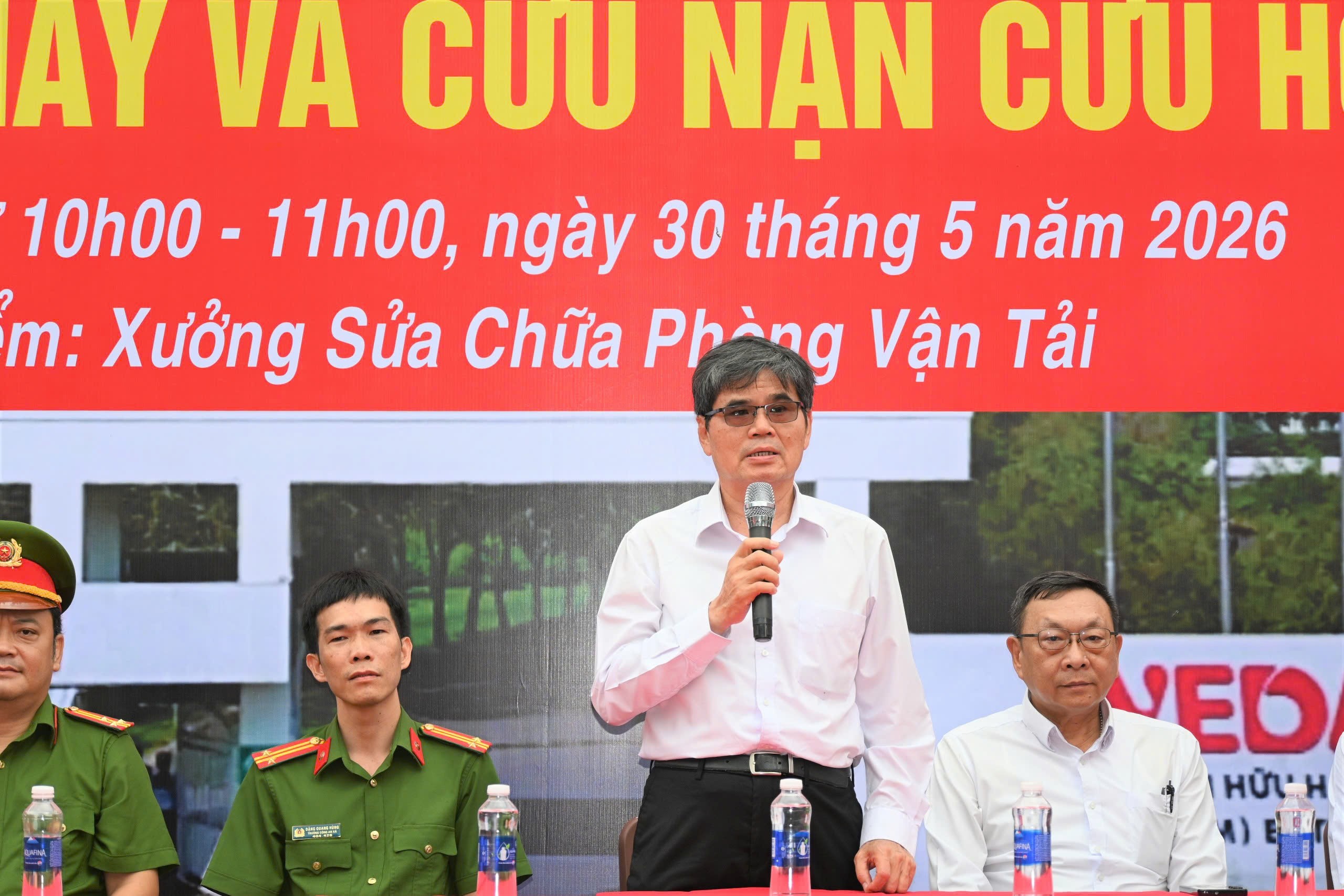 Vedan diễn tập phòng cháy chữa cháy và cứu nạn cứu hộ, nâng cao văn hóa an toàn lao động